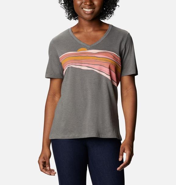 Columbia Bluebird Day T-Shirt Women Black USA (US1852588)